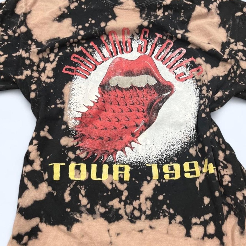 The Rolling Stones Graphic Tie Dye T-Shirt Size Medium
